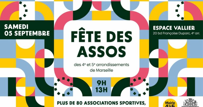 Fête des associations dans les 4e et 5e arrondissements de Marseille