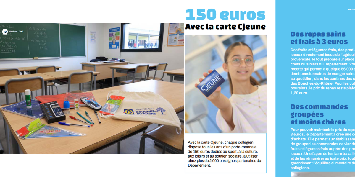 Rentrée réussie avec le Département des Bouches du Rhône