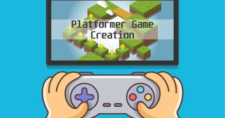 Crée ton jeu vidéo de plateforme : atelier numérique pour les enfants à la médiathèque Louis Aragon de Martigues