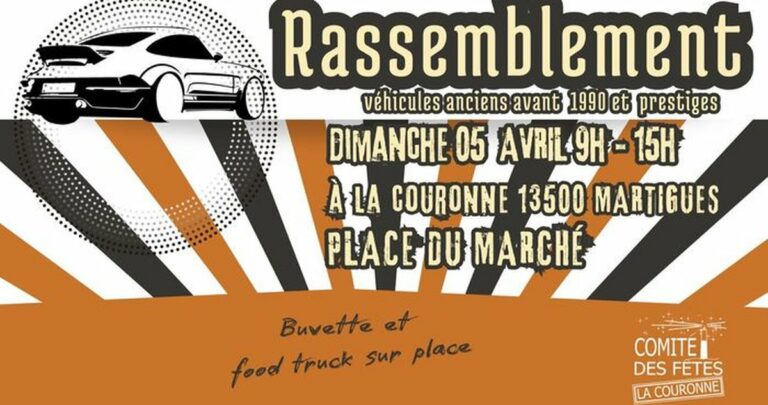 Rassemblement de véhicules anciens et de prestige à La Couronne : un dimanche à admirer les belles mécaniques