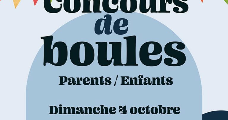 Concours de boules parents/enfants : un dimanche de pétanque en famille au CMA La Treille