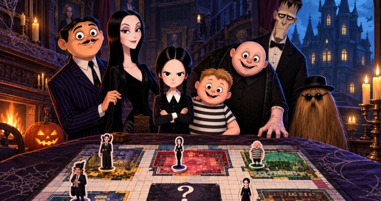 Halloween à Venelles : un Cluedo géant autour de la famille Addams
