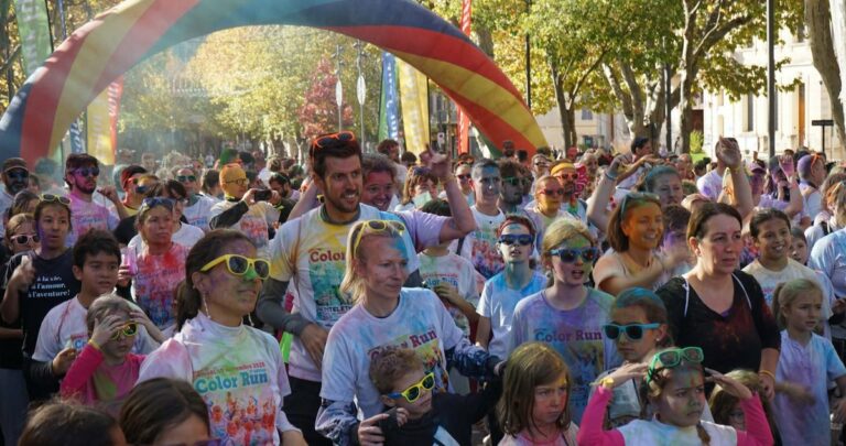 Color Run de Gardanne : une course colorée et festive au profit du Téléthon