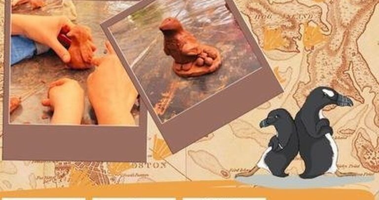 Le Grand Pingouin : atelier archéo et modelage à la médiathèque de Châteaurenard