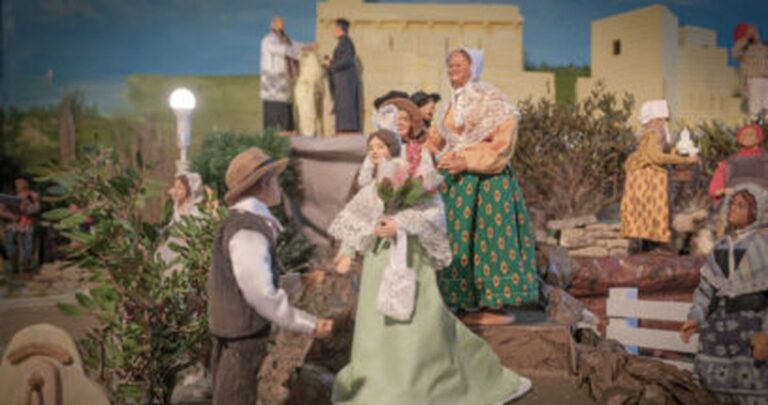Salon des santonniers à Fos-sur-Mer : santons et crèches provençales à la Maison pour Tous