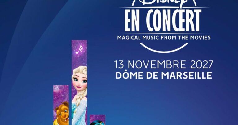 Disney en Concert – Magical Music from the movies : 100 artistes et un orchestre symphonique au Dôme en 2027