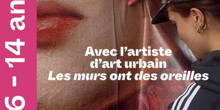 Atelier collage avec l’artiste urbaine « Les murs ont des oreilles » au musée Ziem de Martigues, dès 6 ans