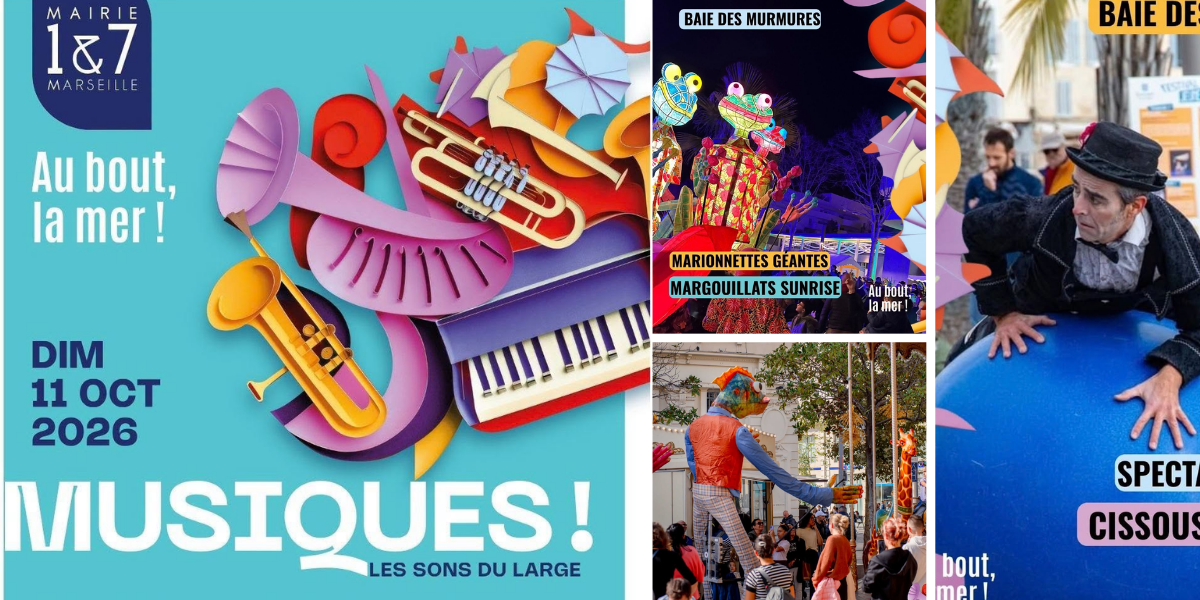 Au bout, la mer ! Musiques : une journée de fête gratuite en famille sur la Canebière le 11 octobre