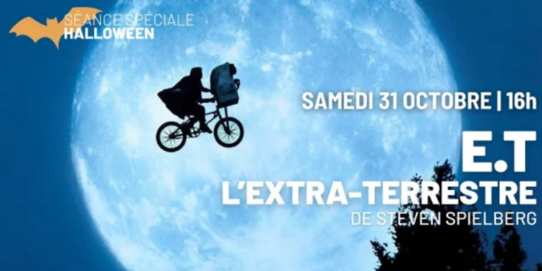 Halloween à La Baleine : E.T. l’extraterrestre en séance spéciale, dès 7 ans