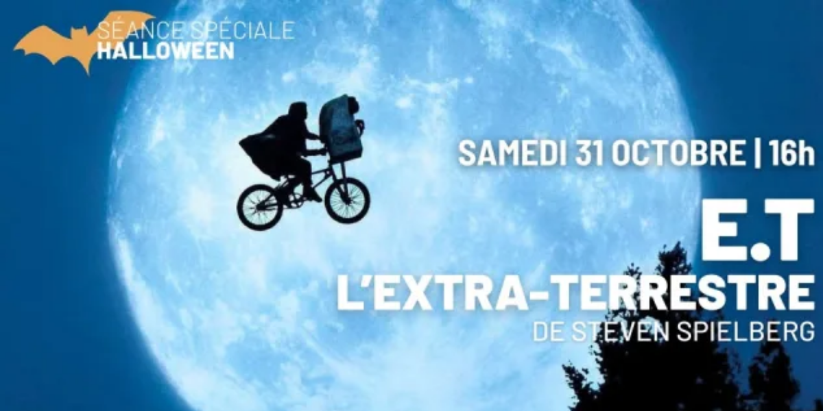 Halloween à La Baleine : E.T. l'extraterrestre en séance spéciale, dès 7 ans