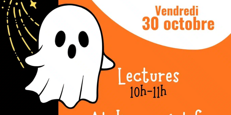Halloween à la bibliothèque de Bouc-Bel-Air : lectures qui font frissonner et ateliers créatifs le 30 octobre
