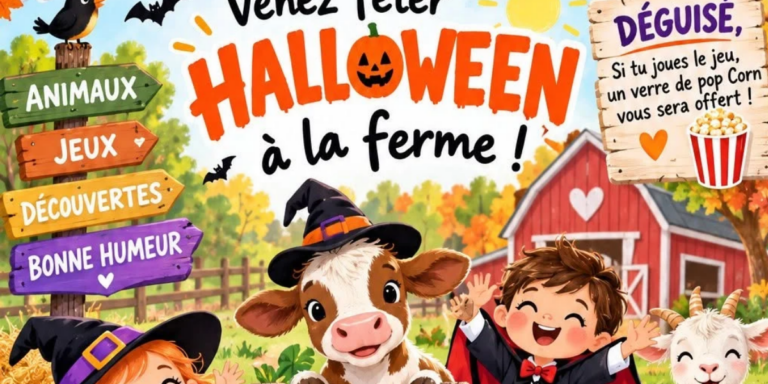 Halloween à la ferme pédagogique des Pennes-Mirabeau : après-midi gratuit et déguisé