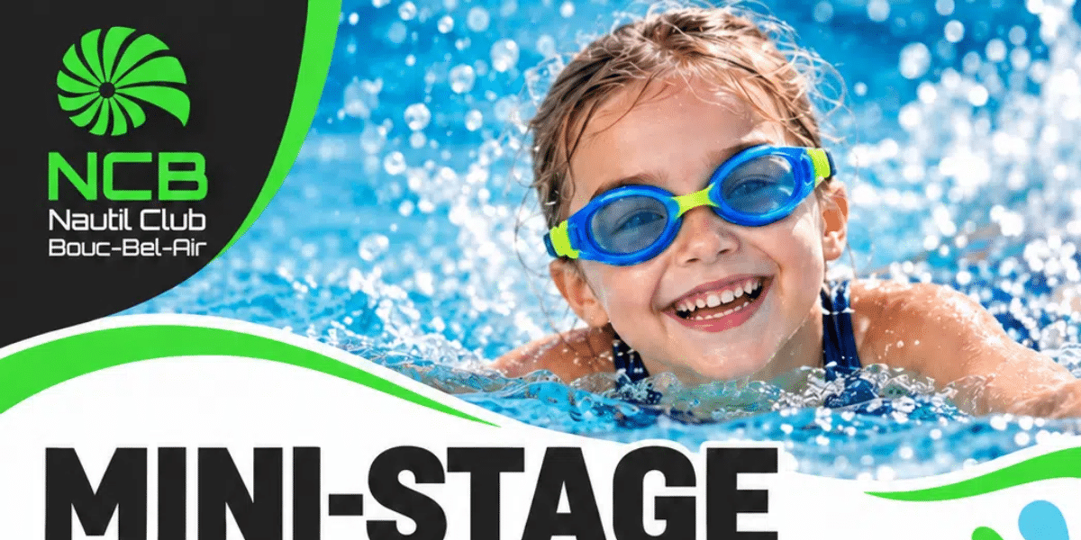 Mini-stage découverte de la natation à la piscine Guy Drut de Bouc-Bel-Air (4-8 ans)