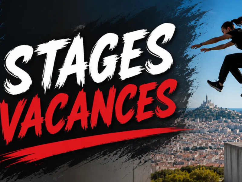 Stages vacances de parkour à Marseille avec Ninja Parc