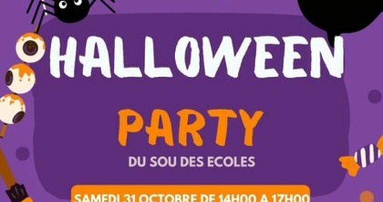 Halloween Party du Sou des écoles à la MJC de Rognonas