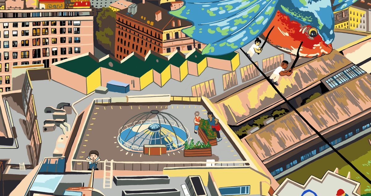À Nous Les Toits ! 2026 : atelier peinture et spectacle aérien au Jardin des Vestiges, à Marseille
