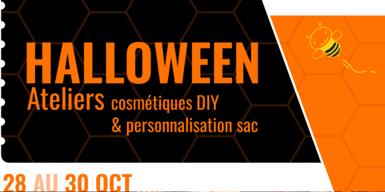Ateliers Halloween gratuits au Centre Valentine : savon, baume à lèvres et sac à bonbons