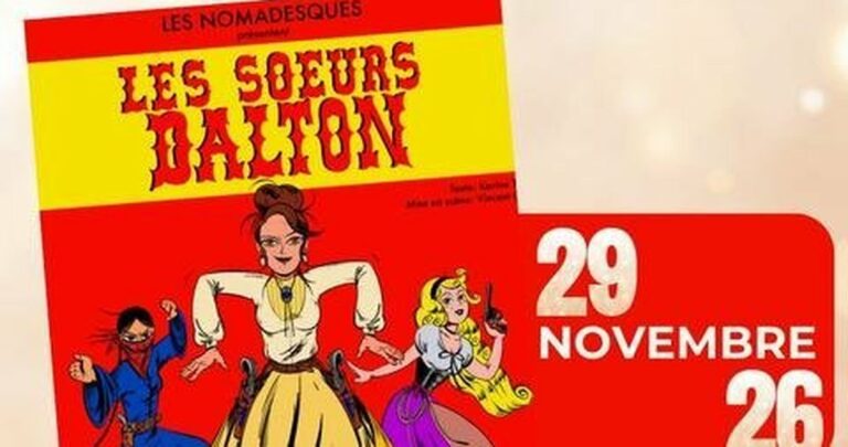 Les Sœurs Dalton : un western comique et décalé à la Salle de l&rsquo;Étoile de Châteaurenard