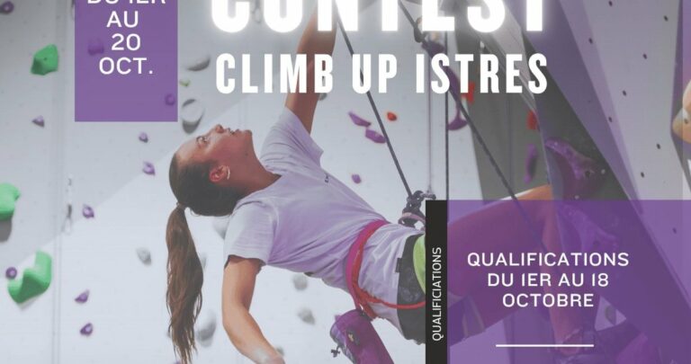 Climb Up Série : un contest d&rsquo;escalade en voies ouvert à tous chez Climb Up Istres, jusqu&rsquo;au 20 octobre