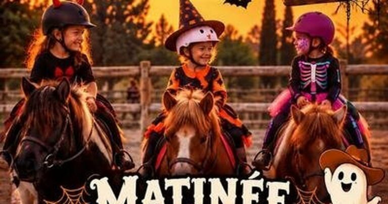 Matinée Halloween à poney au CD Little Ranch de Maillane