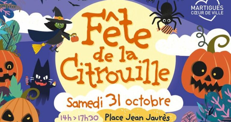 Fête de la Citrouille à Martigues : parade d&rsquo;Halloween, bonbons et jeux place Jean Jaurès