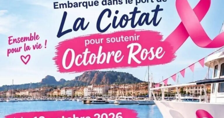 Balade en barquette dans le Port Vieux de La Ciotat avec l&rsquo;association Carènes, pour Octobre Rose